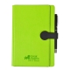 Set de libreta de curpiel con bolígrafo de diferentes colores