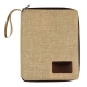 Porta Ipad Kazán de polyester con acabado en yute