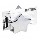 Porta tarjetas Lyra en forma de estrella