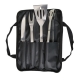 Set para parrillada BBQ con estuche