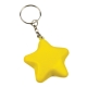 Llavero en forma de estrella en 3 colores diferentes