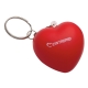 Llavero en forma de corazón en varios colores