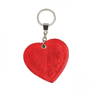 Llavero I love you en forma de corazón color rojo