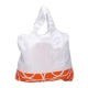 Bolsa de shopping color blanca con libreta incluida