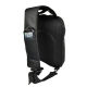 Mochila Miller de polyester color negro