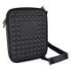 Porta Ipad Rubber color negro con cierre