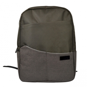 Mochila Felps con varios compartimentos en color café