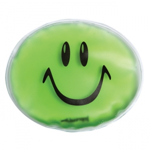 Ice patch redondo con caritas en varios colores