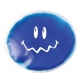 Ice patch redondo con caritas en varios colores