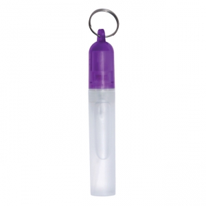 Mini llavero sanitizante en varios colores