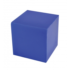Cubo anti estrés liso en varios colores