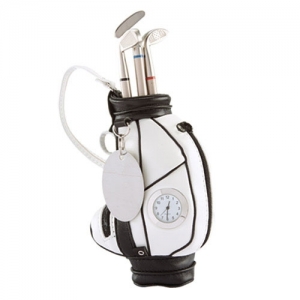 RELOJ EN FORMA DE BOLSA DE GOLF PROMOCIONAL