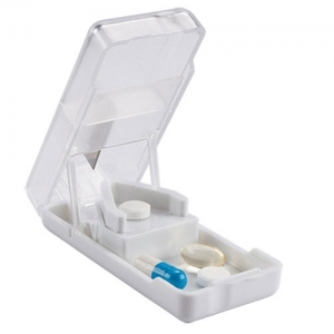 PASTILLERO CON CORTA PASTILLAS CRYSTAL PROMOCIONAL
