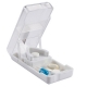 Pastillero de un compartimiento con corta pastillas CRYSTAL