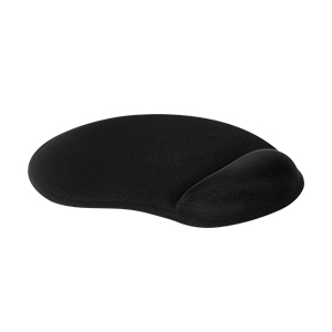 Mouse pad ergonómico con cubierta de tela y almohadilla de silicón