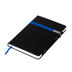 Libreta de pasta rígida con cubierta de curpiel cierre magnético
