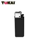 Encendedor Tokai mini cuadrado de cuerpo negro