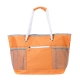 Bolsa Shopper de poliéster con asas y bolsa de red