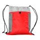 Morral de poliéster con bolsa frontal