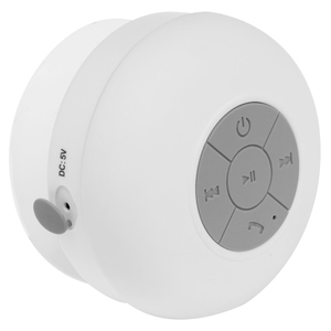 Bocina o parlante  bluetooth de Ducha con caja de regalo