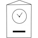 Reloj y Portarretratos Plegable