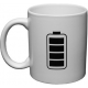 Taza mágica Battery de 320 ml.