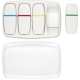 Set de 4 resaltadores o marca textos con caja