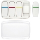 Set de 4 resaltadores o marca textos con caja