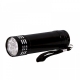 Lámpara de aluminio con 9 focos LED