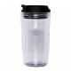 Vaso de plástico con doble pared cap 250 ml