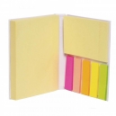 Bloc de notas adhesivas de varios tamaños y colores
