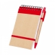 Libreta de papel reciclado y bolígrafo integrado
