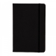 Libreta de pasta dura y banda elástica de varios colores con separador