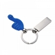 Llavero Smile con placa en varios colores