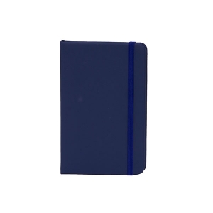 Libreta 96 hj cubierta rigida de PU y banda Praga Colors PROMOCIONAL