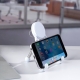 Base o soporte de escritorio para celular Seginus trípode con limpia pantalla