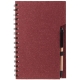 Libreta ecológica con bolígrafo y espiral metálico ANTLIA
