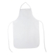 Mandil o delantal blanco para cocina de algodón
