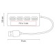 Hub o concentrador de 4 puertos USB NEWPORT