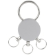 Llavero de metal triple argolla desmontable BIBURY, incluye caja