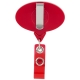 Yoyo porta gafete con clip elíptico SIRA