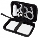 Power bank 8000 mAh y plug para coche 2 puertos USB con estuche UMBRIEL