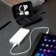 Power bank 8000 mAh y plug para coche 2 puertos USB con estuche UMBRIEL