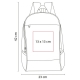 Mochila ALSHAIN bicolor con mallas laterales