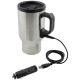 Taza electro térmica FIESCHER 450 ml con conexión para automóvil y USB
