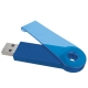 Memoria USB plástica GAMKA de 16GB con cubierta giratoria translucida