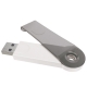 Memoria USB plástica GAMKA de 16GB con cubierta giratoria translucida