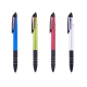 Pluma o Bolígrafo plástico Multipen con 3 tintas y grip