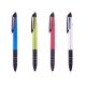 Pluma o Bolígrafo plástico Multipen con 3 tintas y grip