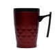 Termo de metal grabable Kadry con relieve de polígonos 350 ml